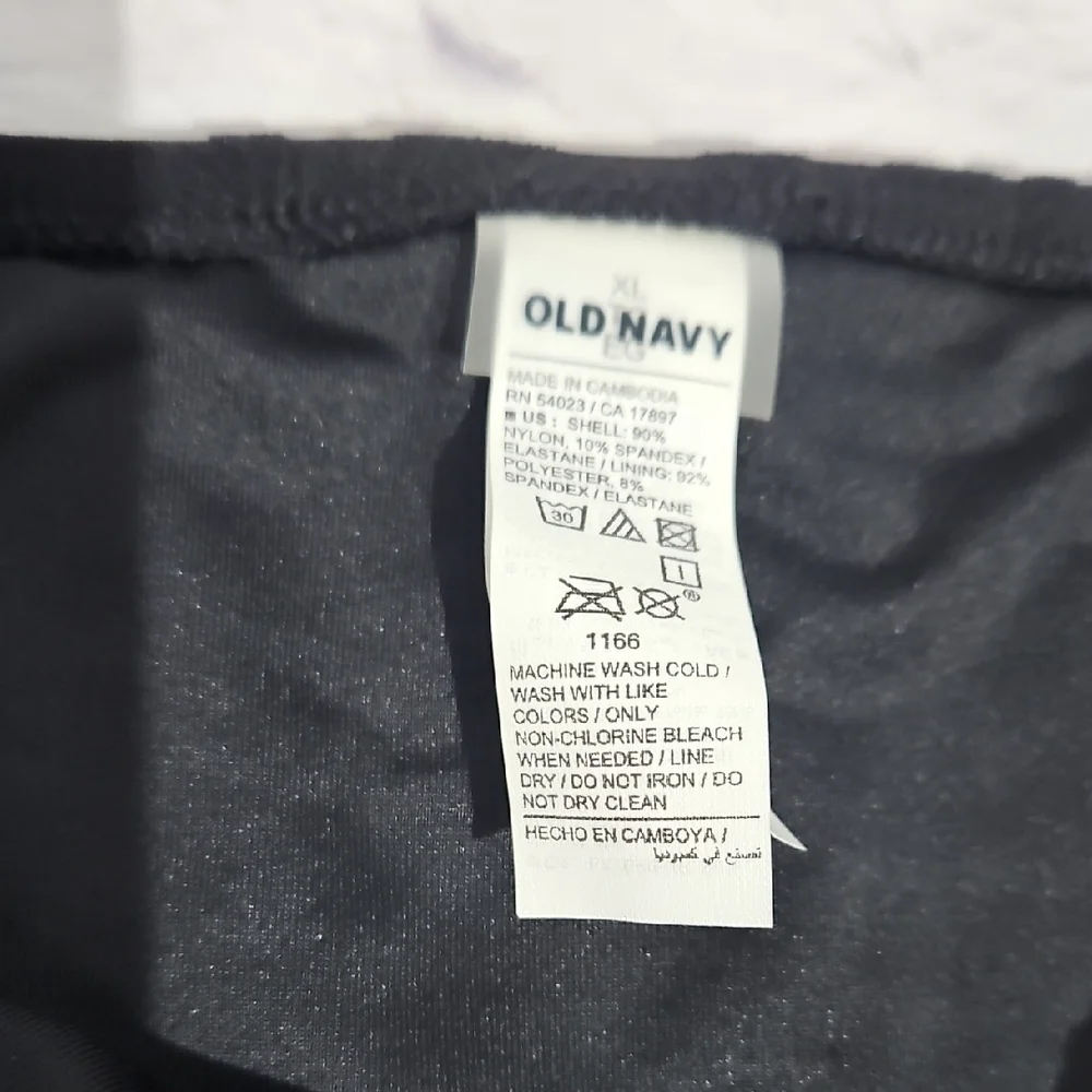 Old Navy Black Tie-Side Bikini Bottom